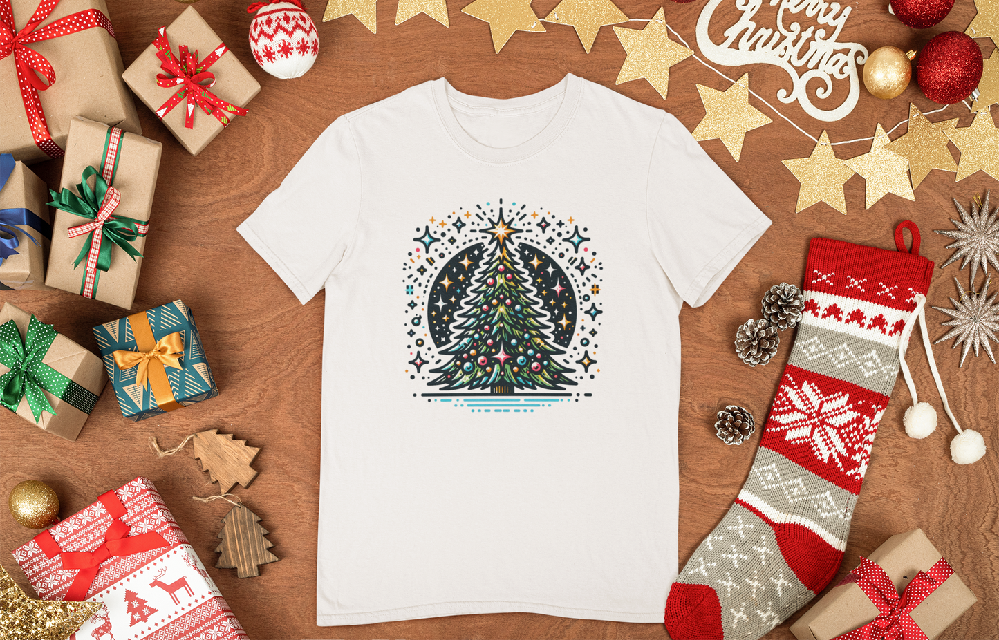 Festive Christmas Tree