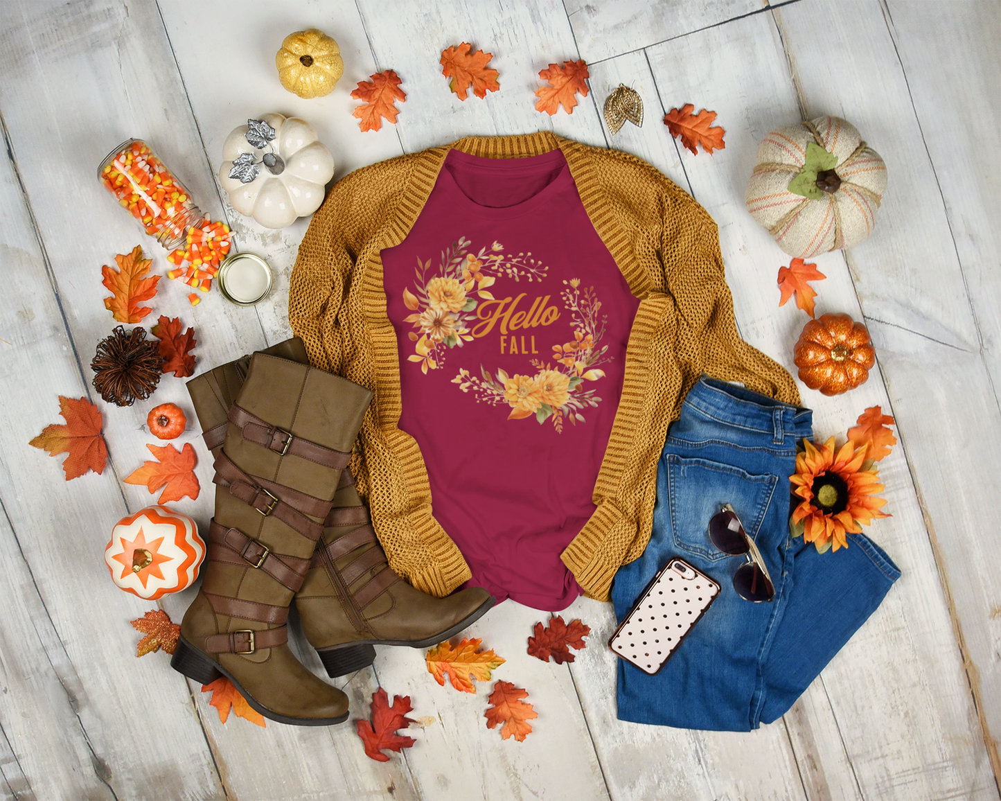 Hello Fall Wreath