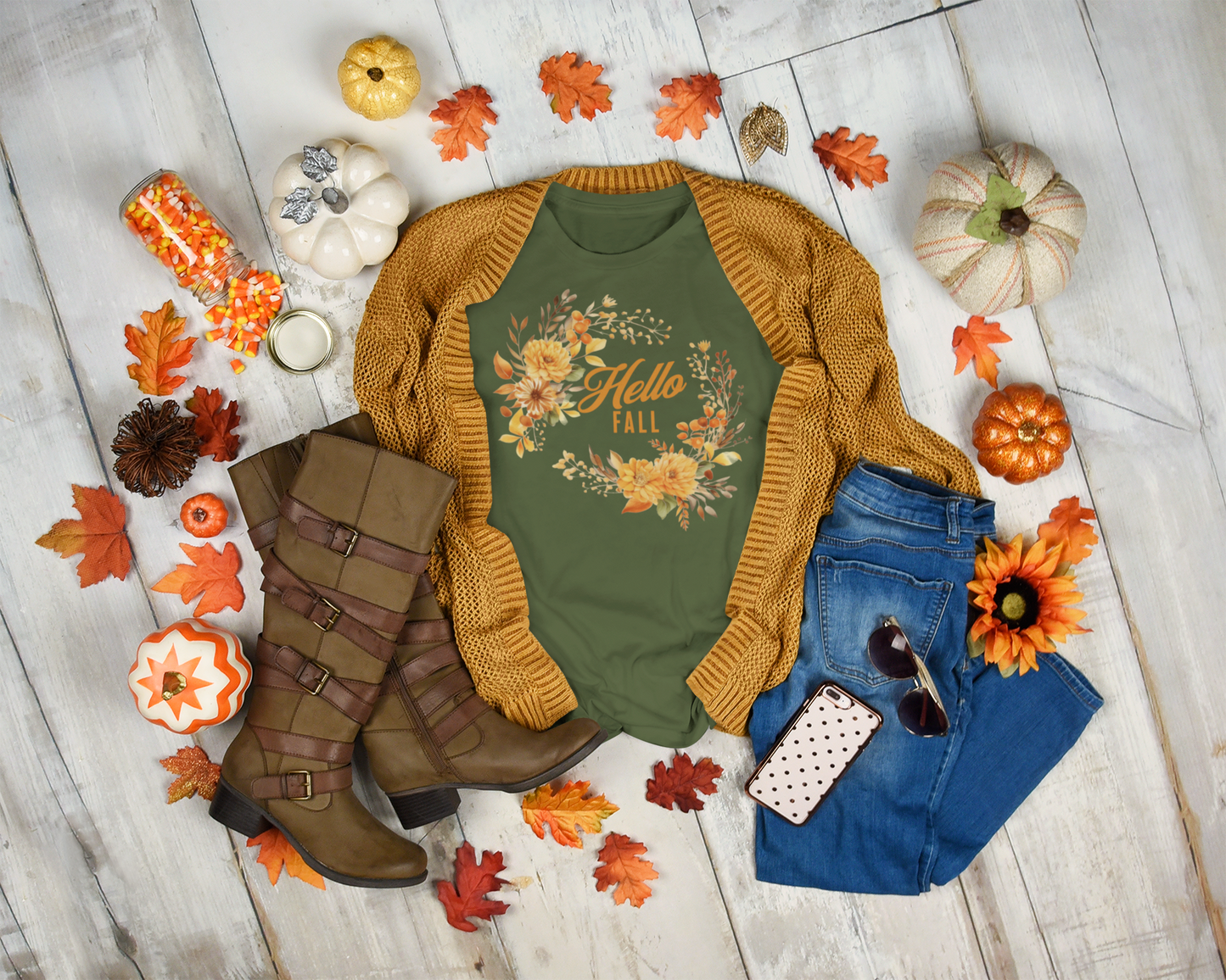 Hello Fall Wreath
