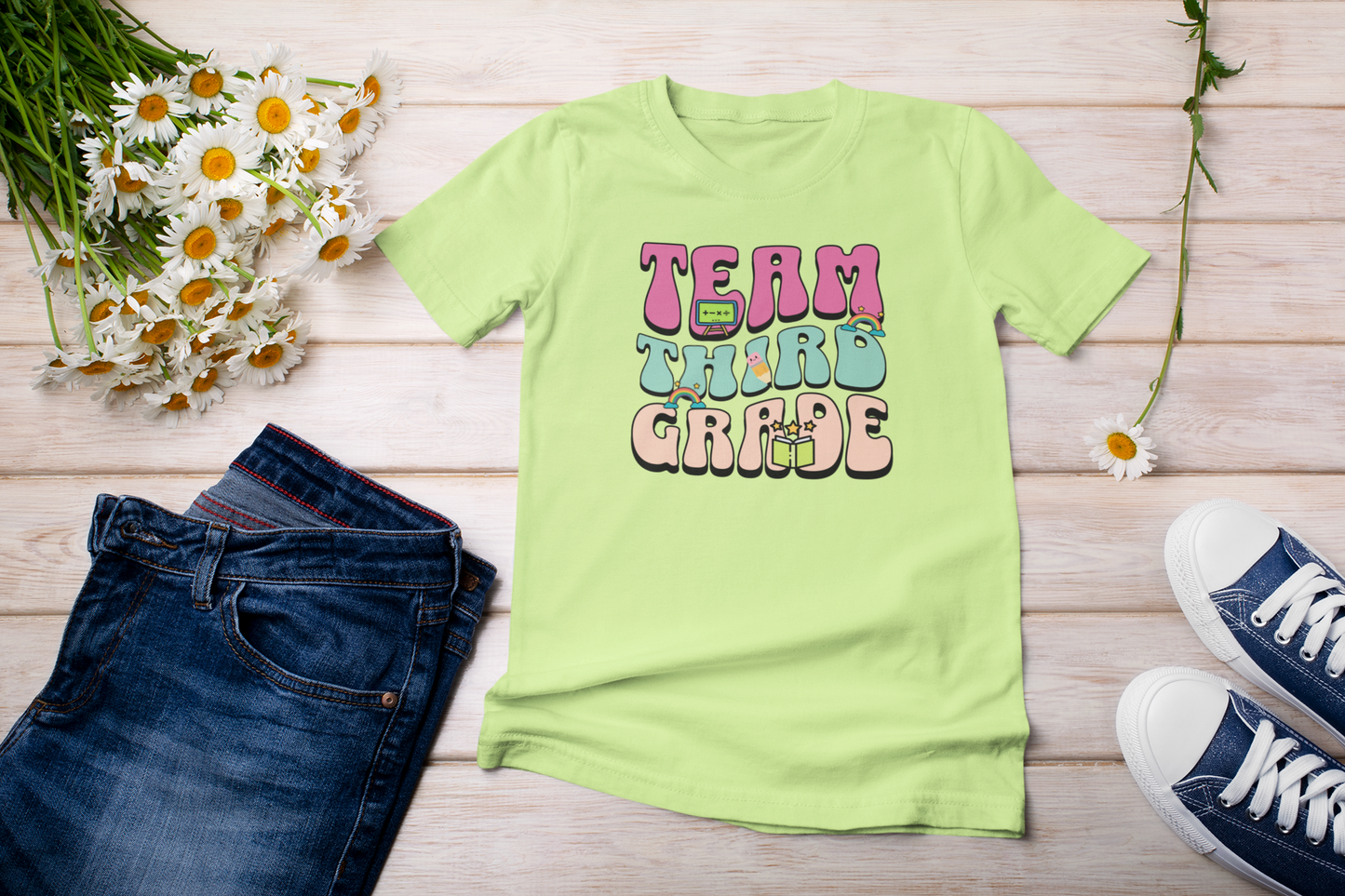 Team 3rd Grade Teacher T-Shirt