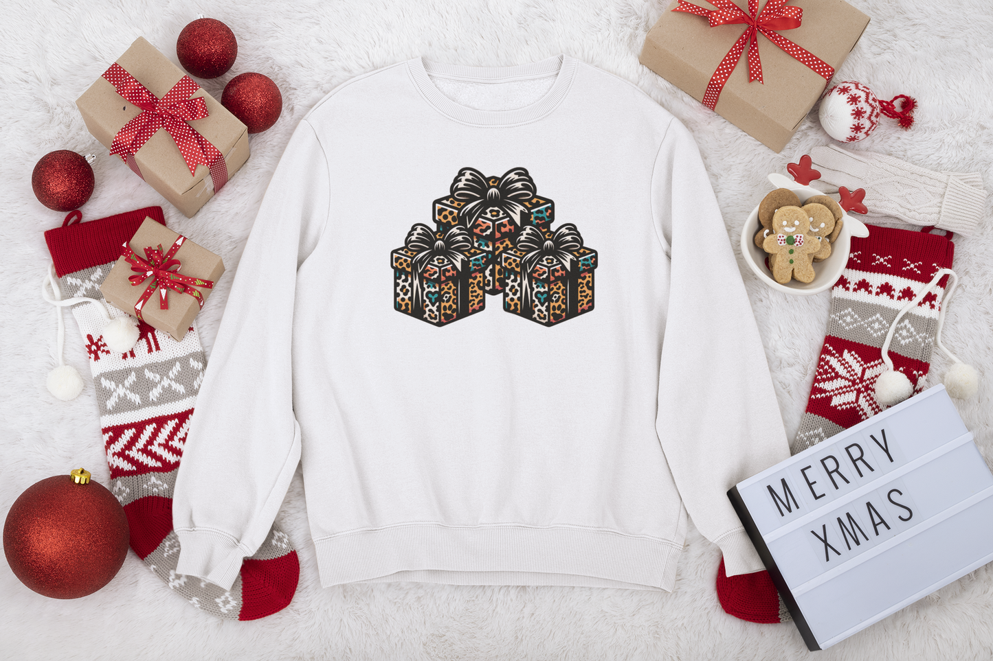 Animal Print Christmas Presents