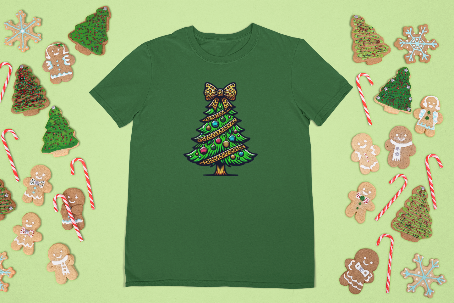 Animal Print Christmas Tree