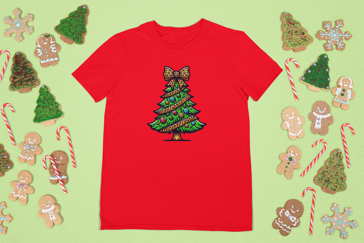 Animal Print Christmas Tree