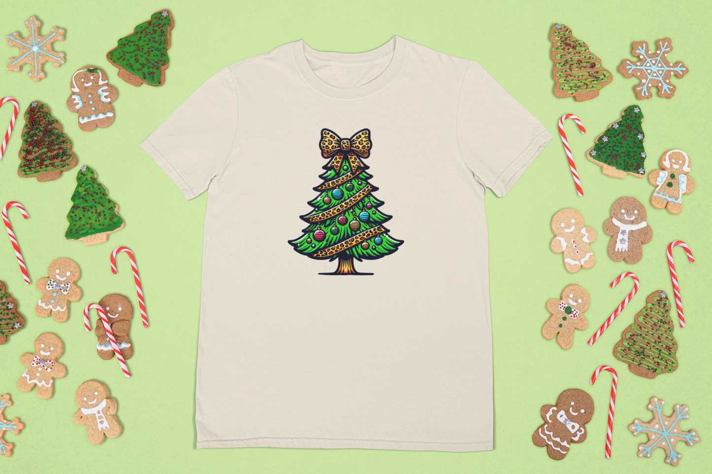 Animal Print Christmas Tree