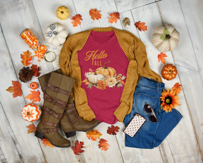 Hello Fall Pumpkin