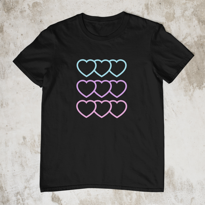 Pastel Hearts T-Shirt