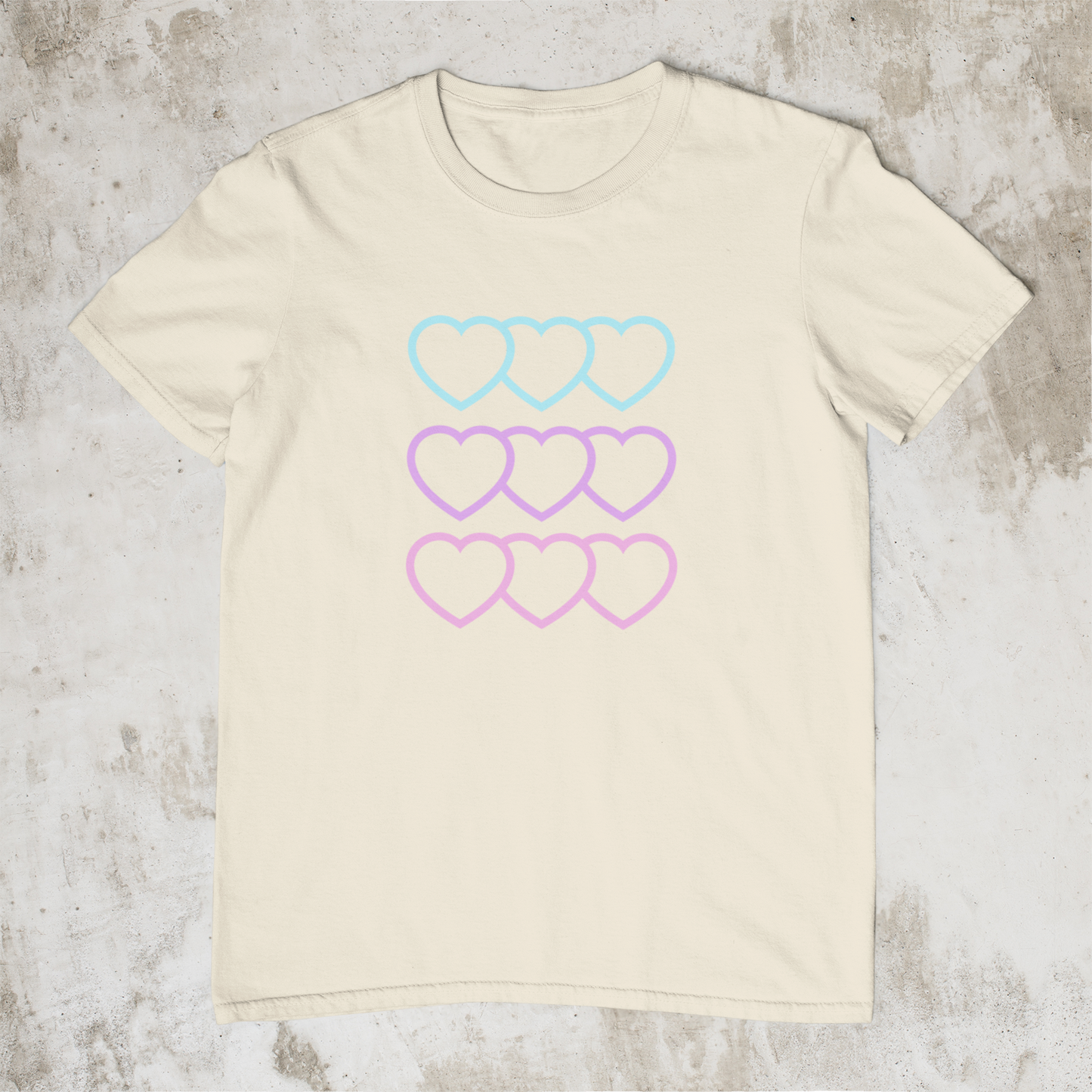 Pastel Hearts T-Shirt