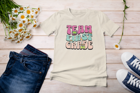 Team 1st Grade Teacher T-Shirt