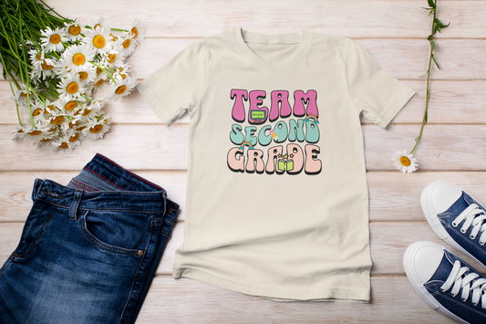 Team 2nd Grade Teacher T-Shirt