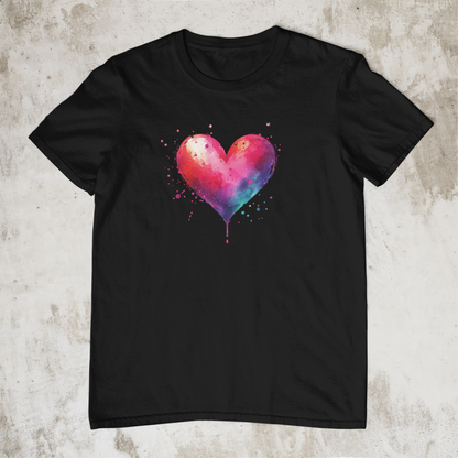Watercolor Heart T-Shirt